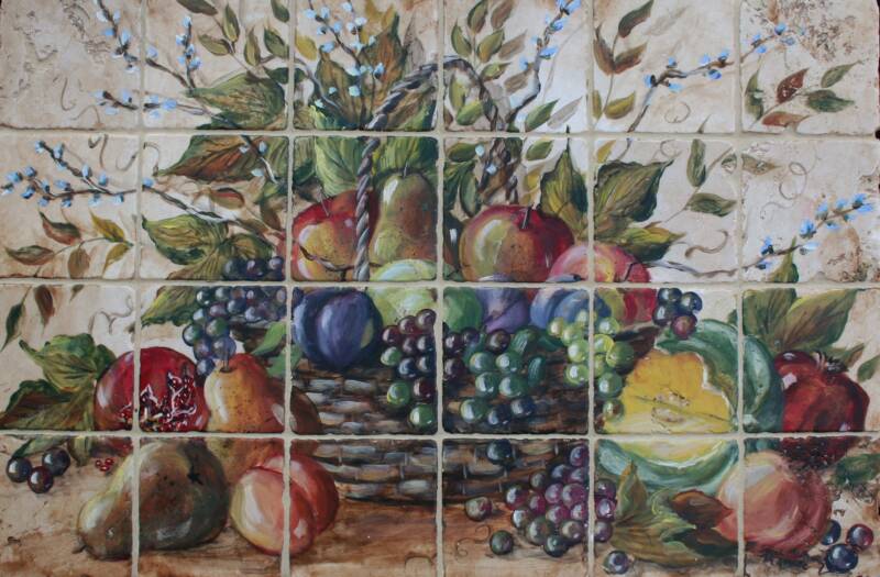 fruits and vegetables basket. quot;Basket of Fruitquot;